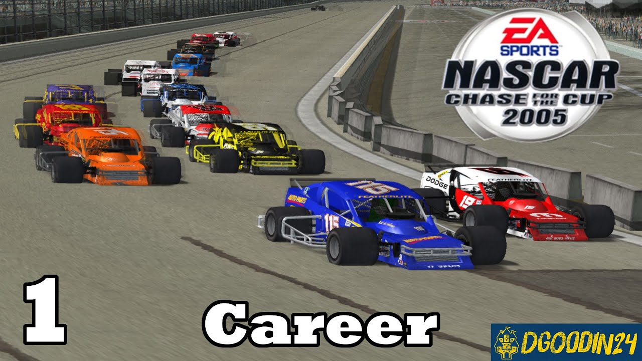 Fight to the Top! - NASCAR 2005 : Chase for the Cup - Career Mode Part 1