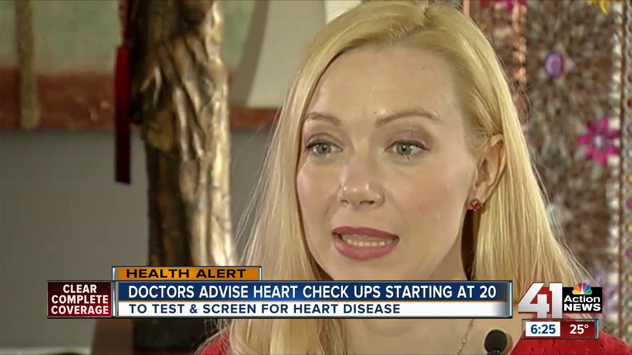 Doctors advise heart check ups starting at age 20