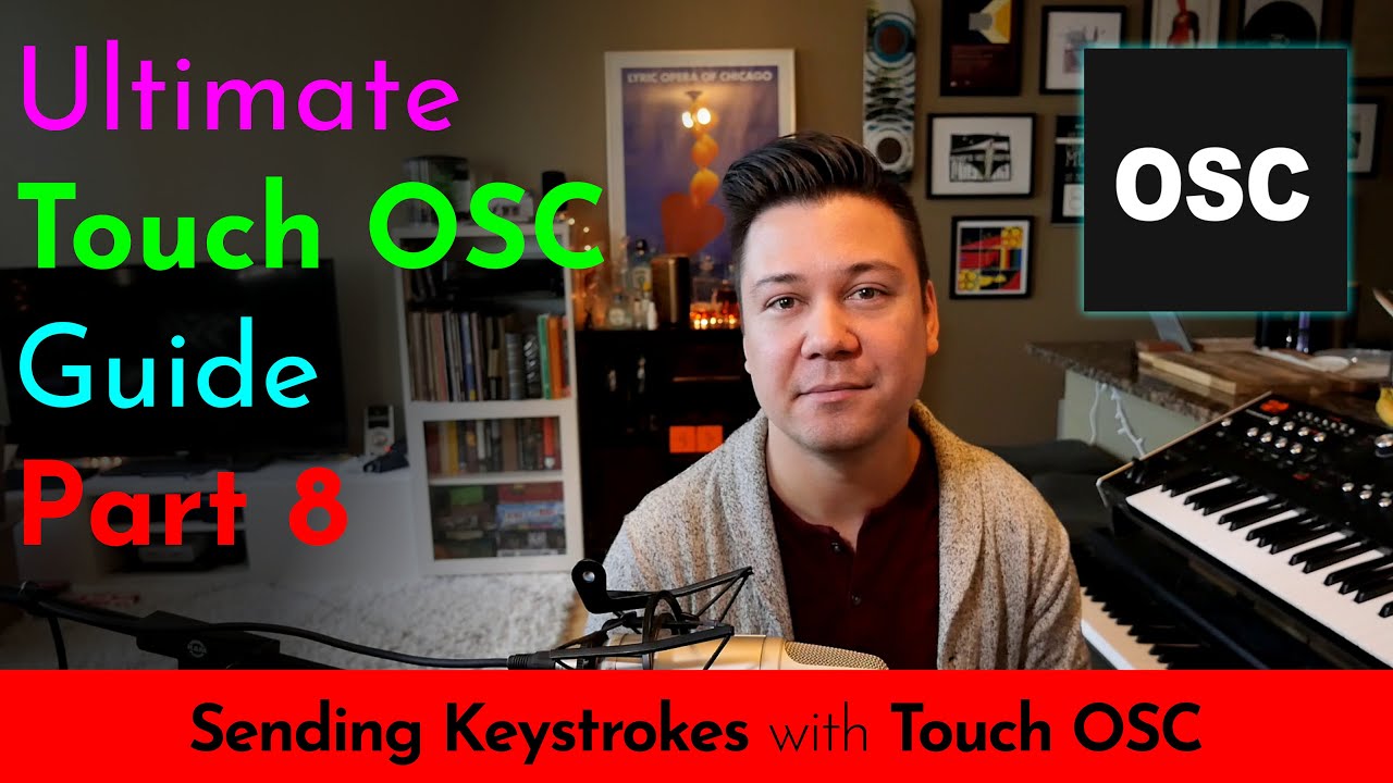 Sending Keystrokes with TouchOSC (Ultimate Guide to TouchOSC)