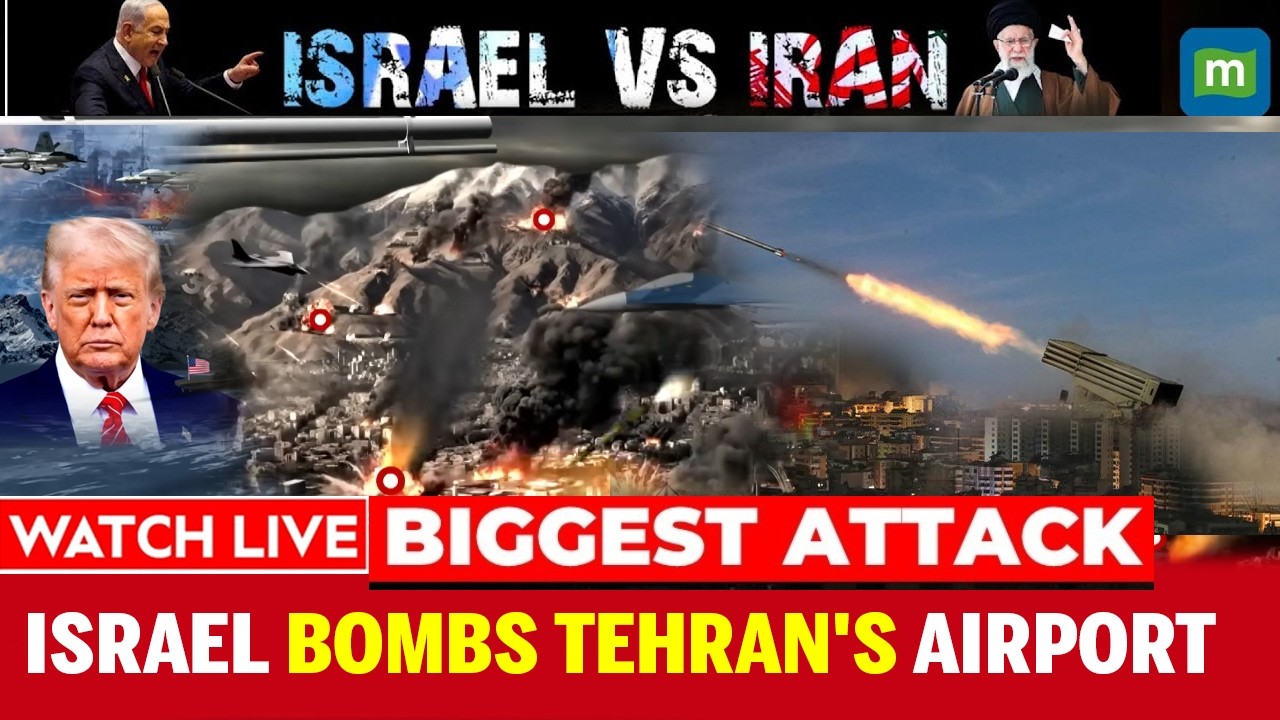 🔴Iran Israel US War News LIVE | Iran Under Attack News | Israel, US Strike Iran | Mid-East War LIVE