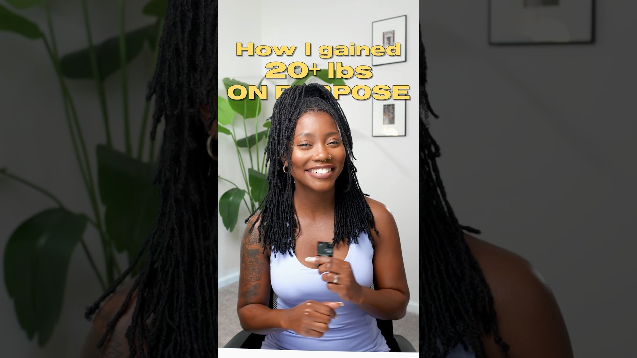 How I gained 20+lbs on purpose! Ep: 1 🍽️ #weightgain