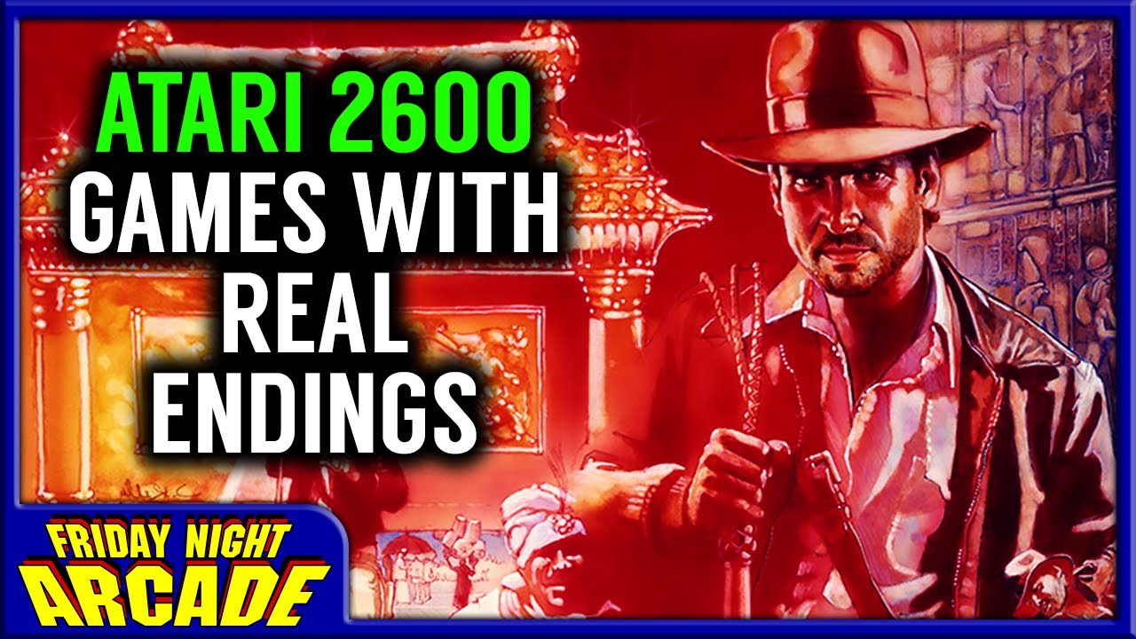 These Atari 2600 Games Have Real Endings! | Friday Night Arcade
