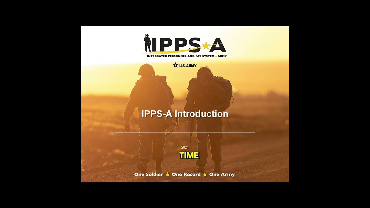 IPPS-A: Revolutionizing Army HR and Pay Systems. #military #army #veterans #police #usarmy