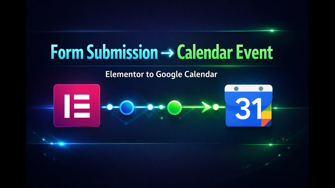 This Elementor Automation Creates Calendar Events Automatically
