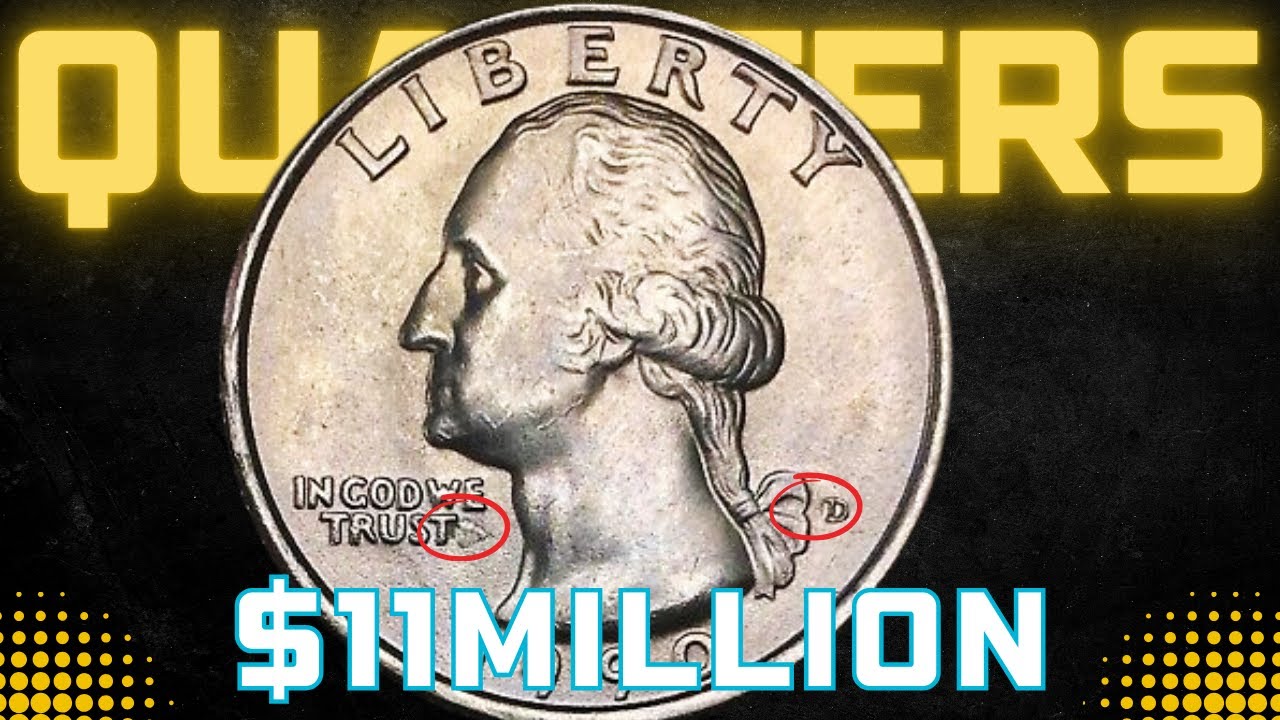 Top 12 Very Expensive Washington Quarters in Your Pocket Change!