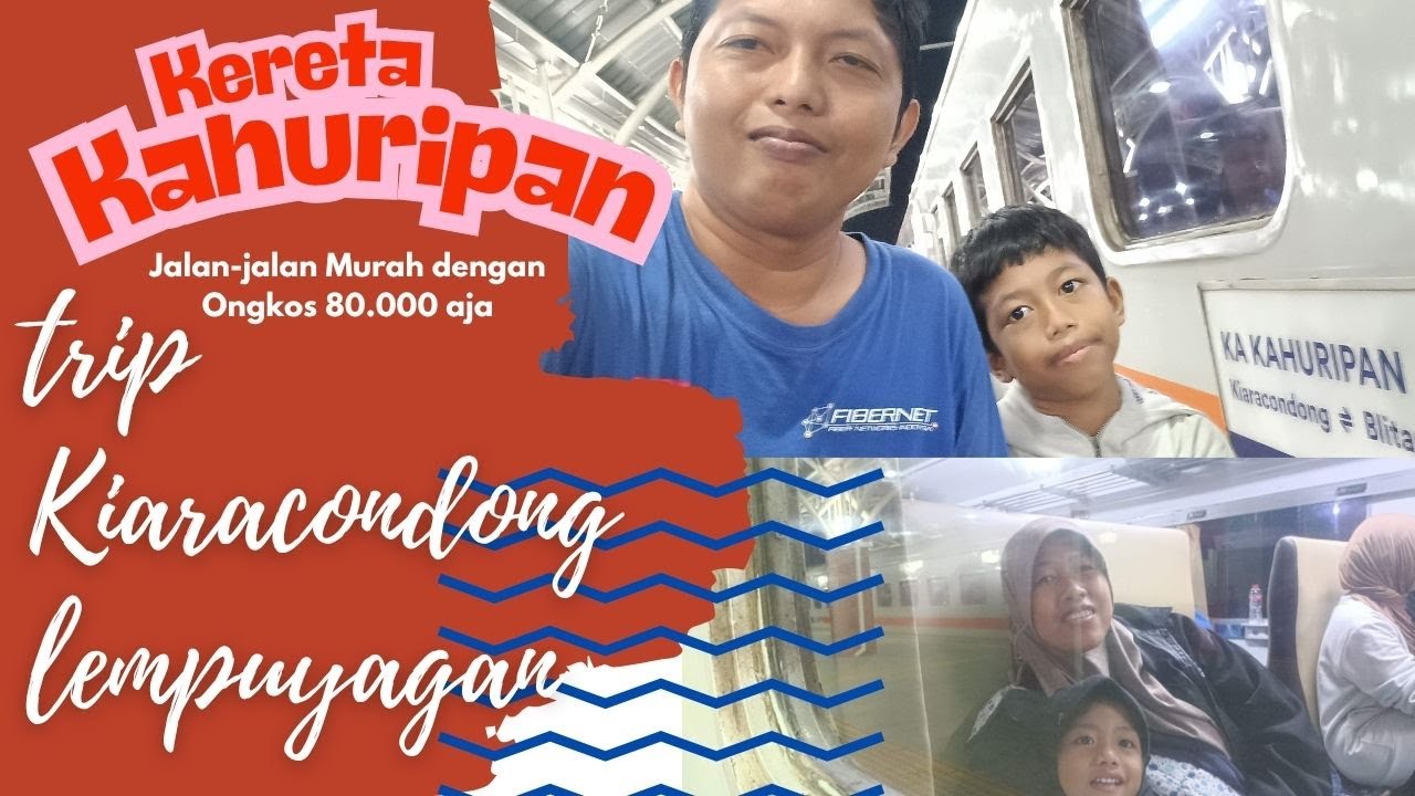 Naik #kakahuripan dari #stasiun #kiaracondong menuju stasiun #lempuyangan || Ongkosnya 80.000 aja