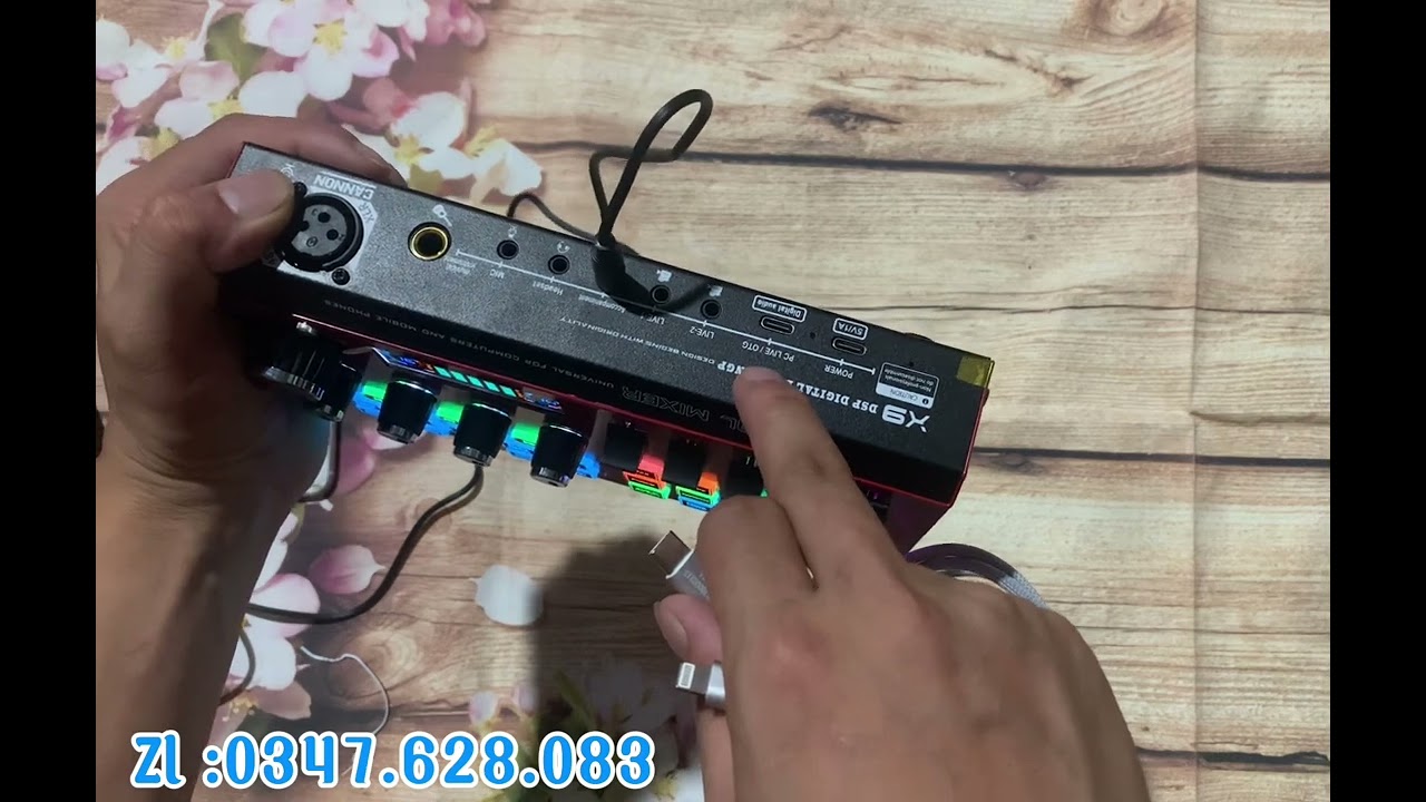 Hướng dẫn sử dụng dây Cap OTG vừa sạc vừa live , ra âm thanh stereo mới nhất 2024