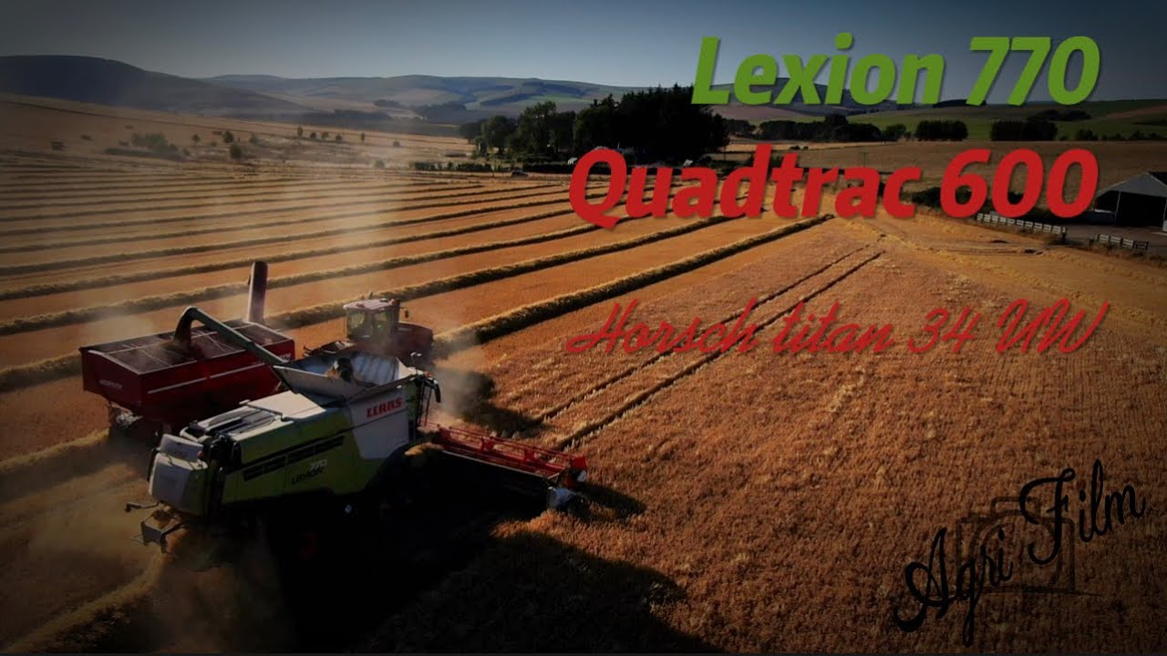 Tractor combine and chaser