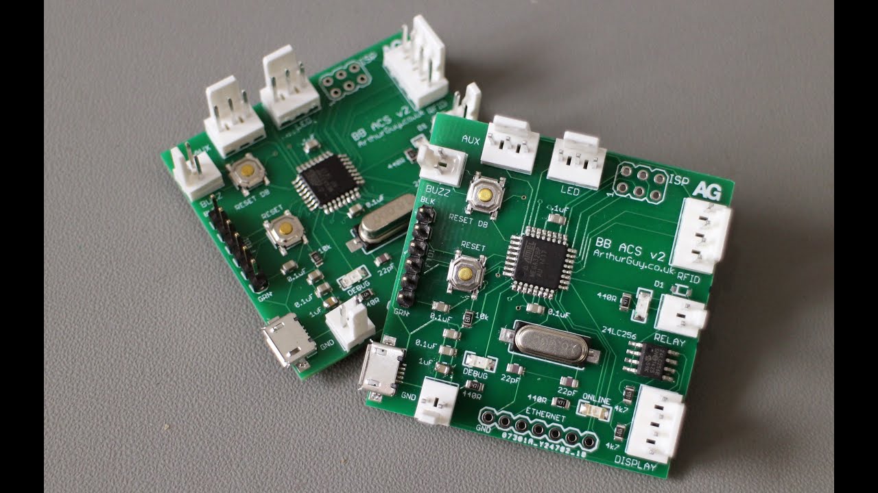 Makerspace RFID Access Control #4 - New PCBs