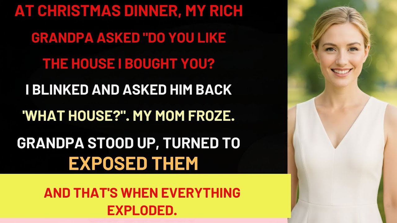 My Parents Stole the House My Grandpa Gave Me… But Christmas Finally Exposed Them