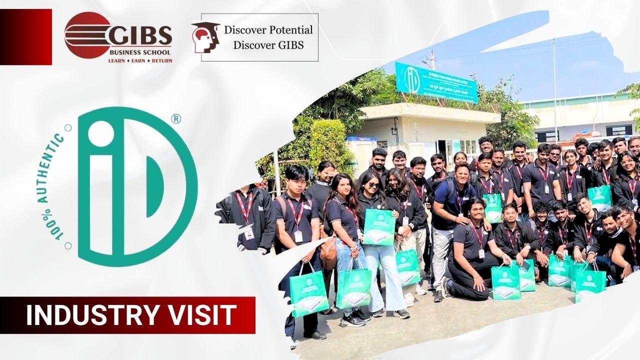 PGDM Students Explore iD Fresh Food Factory | Industrial Visit | GIBS Business School Bangalore