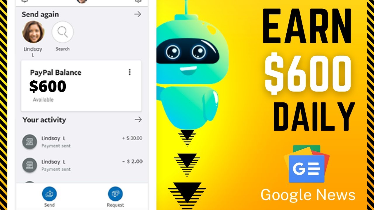 Earn $600 Per Day With Google News and a FREE BOT | Make Money From Google News 2022