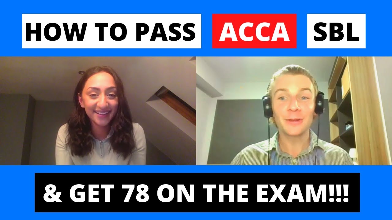 ⭐️ HOW TO PASS ACCA SBL AND GET 78 ON THE EXAM - PLAN! PLAN! PLAN! ⭐️ ACCA Strategic Business Leader