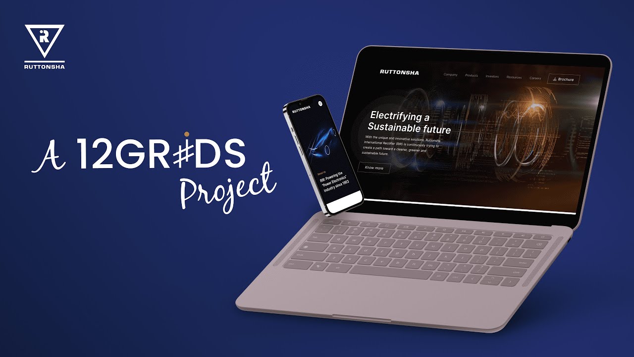 Take a look at the new avatar of Ruttonsha's website | 12Grids