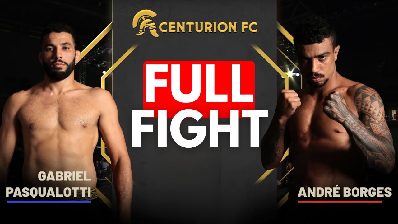 FULL FIGHT: GABRIEL PASQUALOTTI VS ANDR&Eacute; BORGES | CFC 25