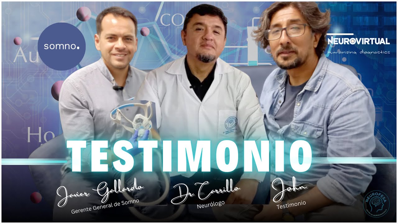 🎙CÓMO LA POLISOMNOGRAFÍA DIAGNOSTICÓ SU APNEA DEL SUEÑO | TESTIMONIO DE JOHN #SOMNO #NEUROVIRTUAL☝🏻