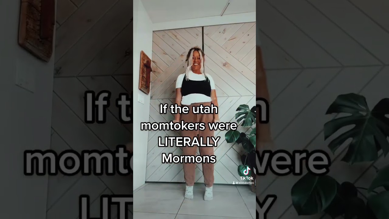Where are their garments? #uath #mormon #lds #cults .#momtok #taylorfrankiepaul #byu #religion #god