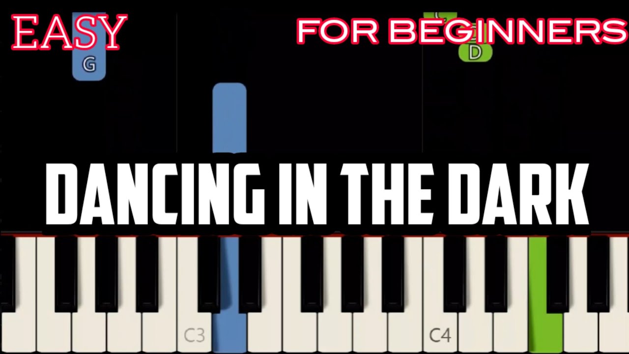 DANCING IN THE DARK - BRUCE SPRINGSTEEN | SLOW & EASY PIANO