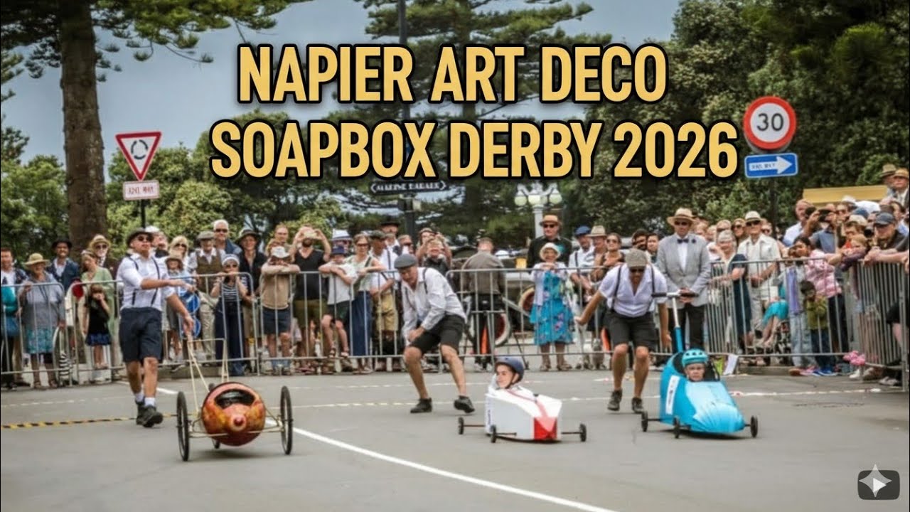 Napier Art Deco Soapbox Derby 2026