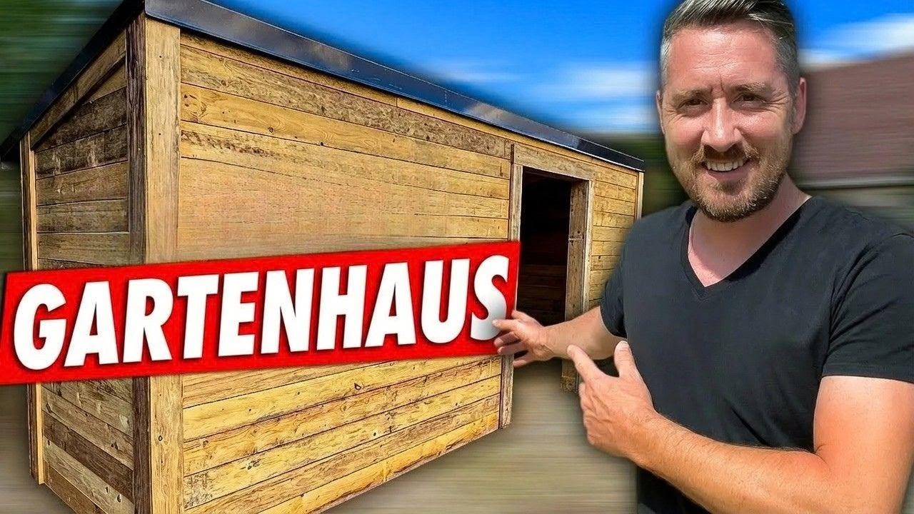 Ich baue mir eine Hütte – nur mit Schalbrettern!