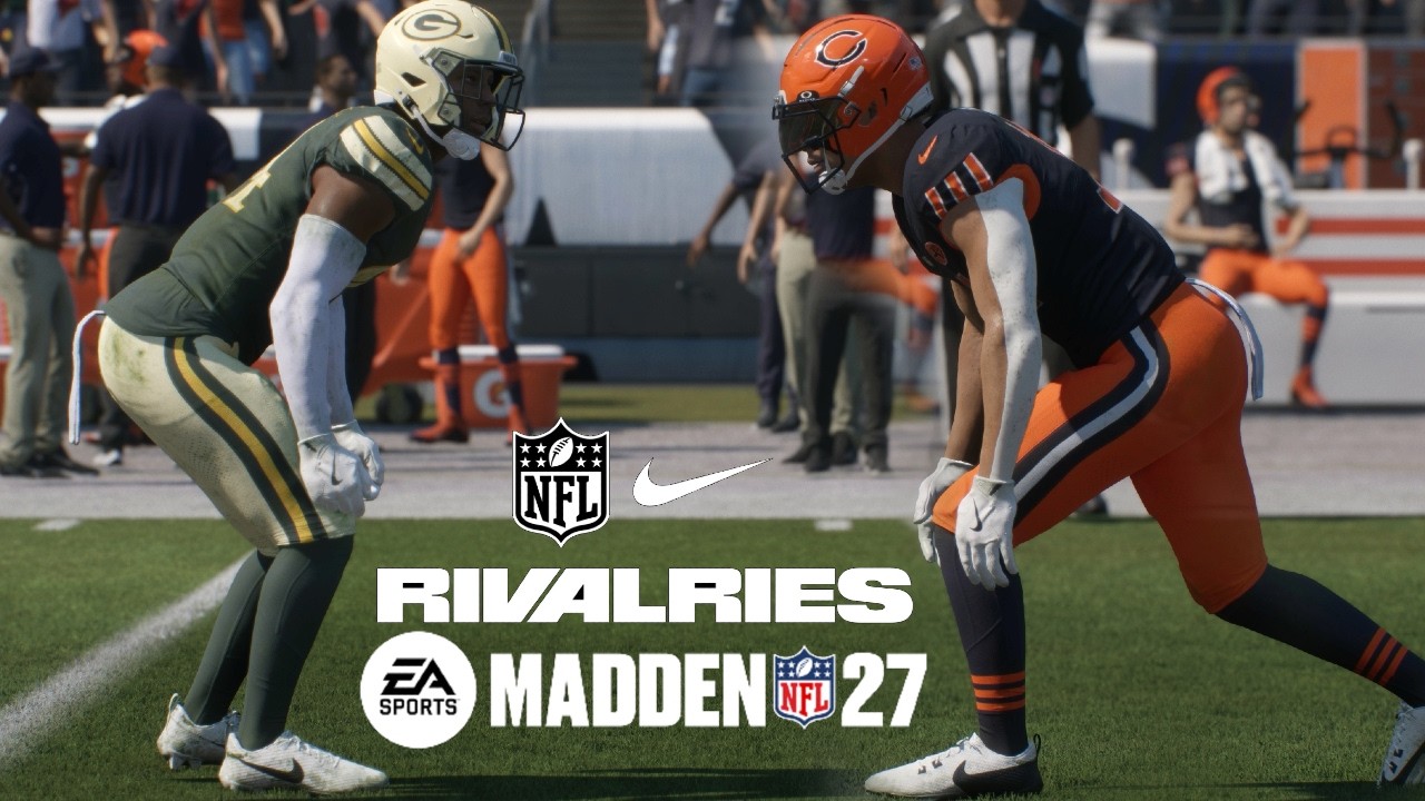 Новая форма Nike Rivalries в Madden 27! Bears против Packers (PS5)