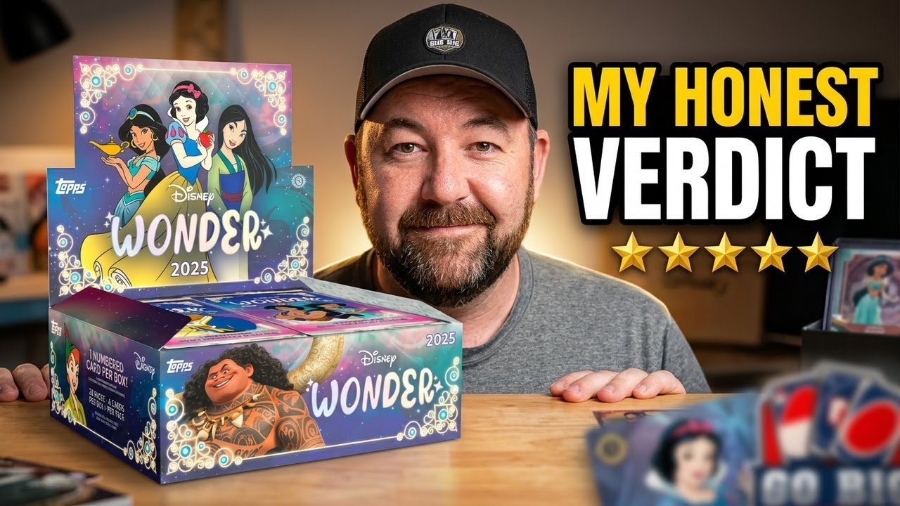 🎆 Обзор набора Topps Disney Wonder 2025 Hobby Box — магия или промах? 🪄📦