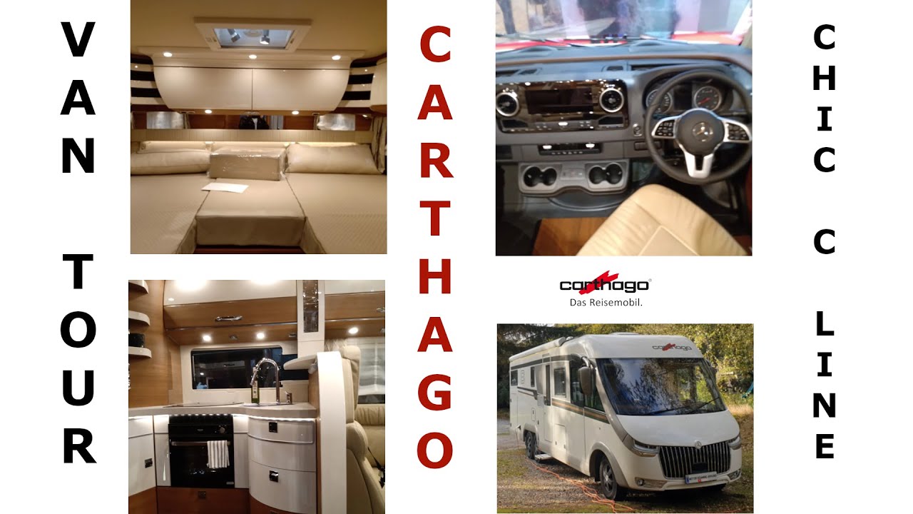 A Tour of the Carthago Chic C Line XL LE - German built quality motorhome on a Mercedes chassis.