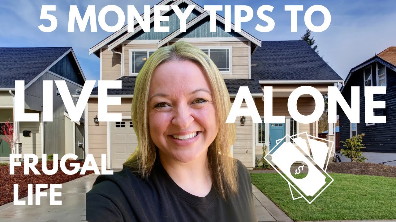 5 REALISTIC WAYS to Cut the Cost of Living Alone- Saving Money with Frugal Living