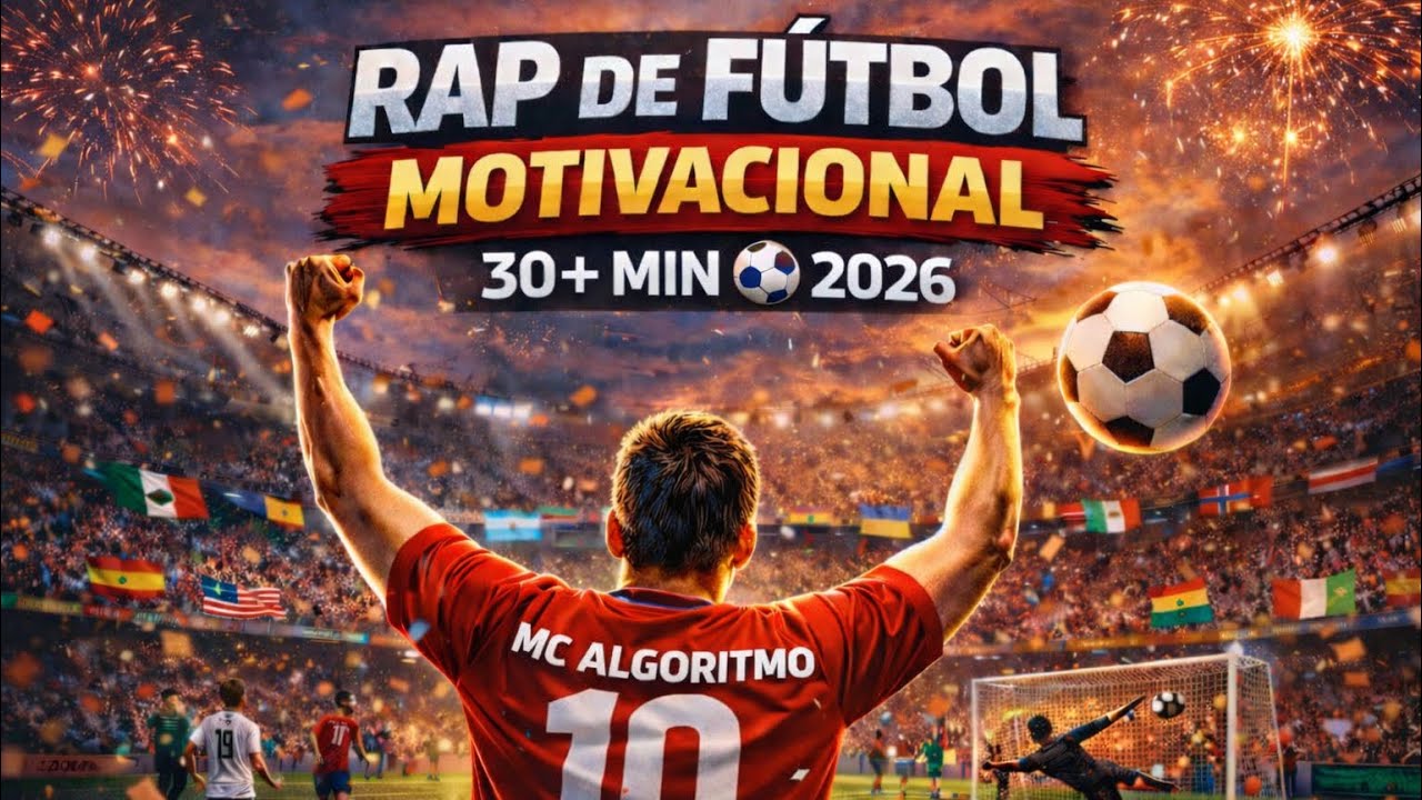 RAP DE FÚTBOL MOTIVACIONAL ⚽️ 2026 | MC Algoritmo (30+ MIN)