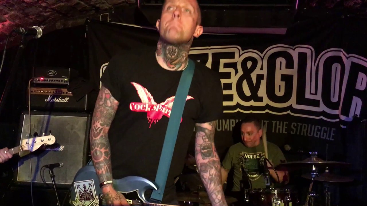 Booze & Glory live at Bannerman's Edinburgh 20/06/17 - The Day I'm In My Grave