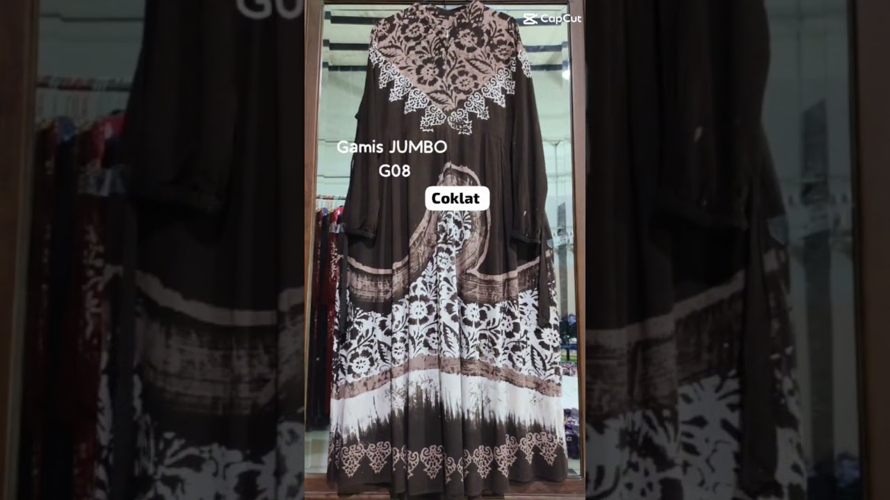 Gamis jumbo rayon cap malaman LD 120cm P.Pekalongan 085878050577