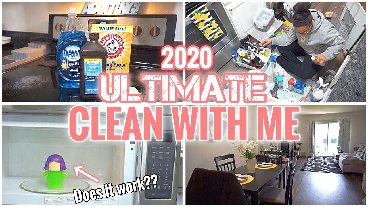 2020 ULTIMATE CLEAN WITH ME | EXTREME Speed Cleaning Motivation | Whole Apartment Clean