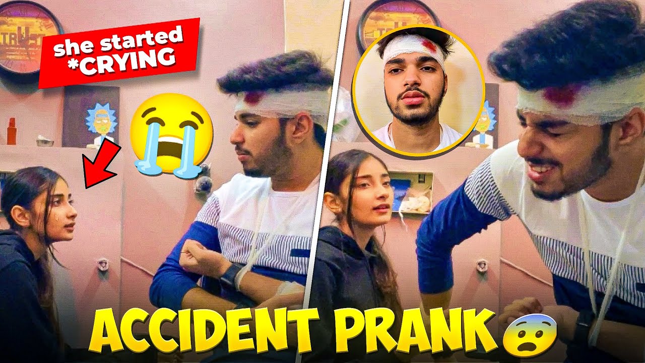 Worst Accident🤕 Of My Life | Prank On Her Gone Extremely Wrong 😭 | Craziest Prank Ever😍
