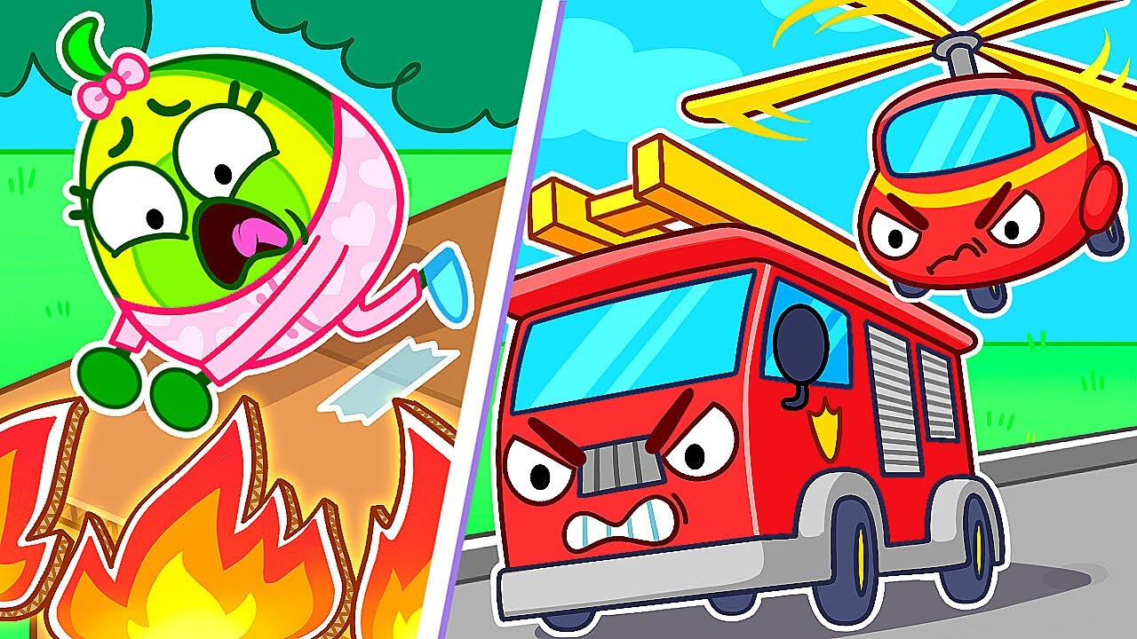 The Rescue Team is Here! | Kids Cartoons by Meet Penny 🥑✨