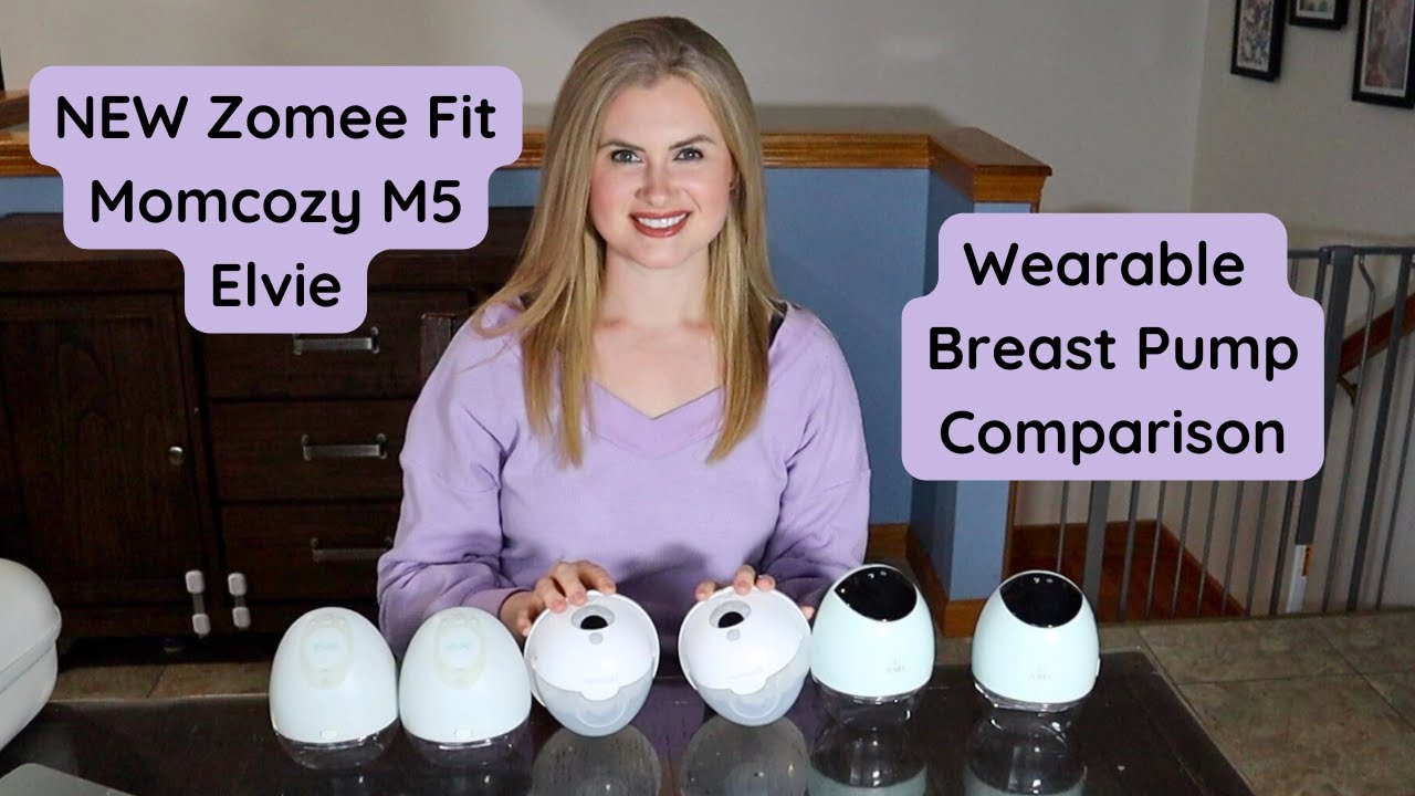 Сравнение новых молокоотсосов Zomee Fit, Momcozy M5 и Elvie