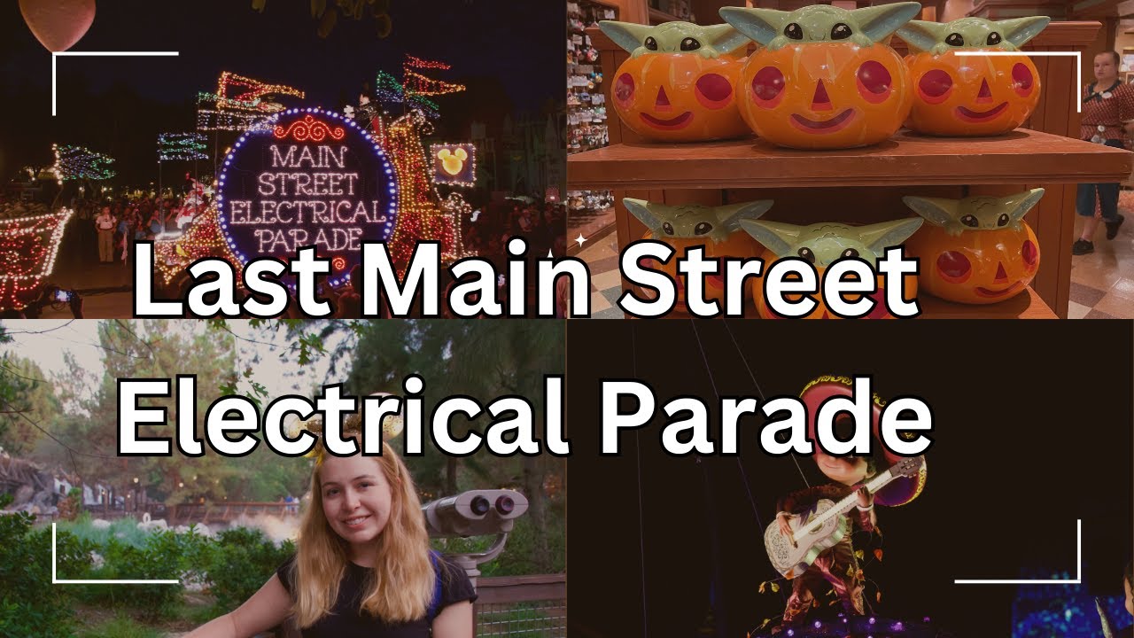 Disneyland Halloween Time & Final Main Street Electrical Parade! ✨