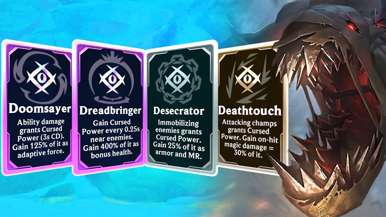 Fiddlesticks, but I have 4 Curse Augments and INFINITE STATS