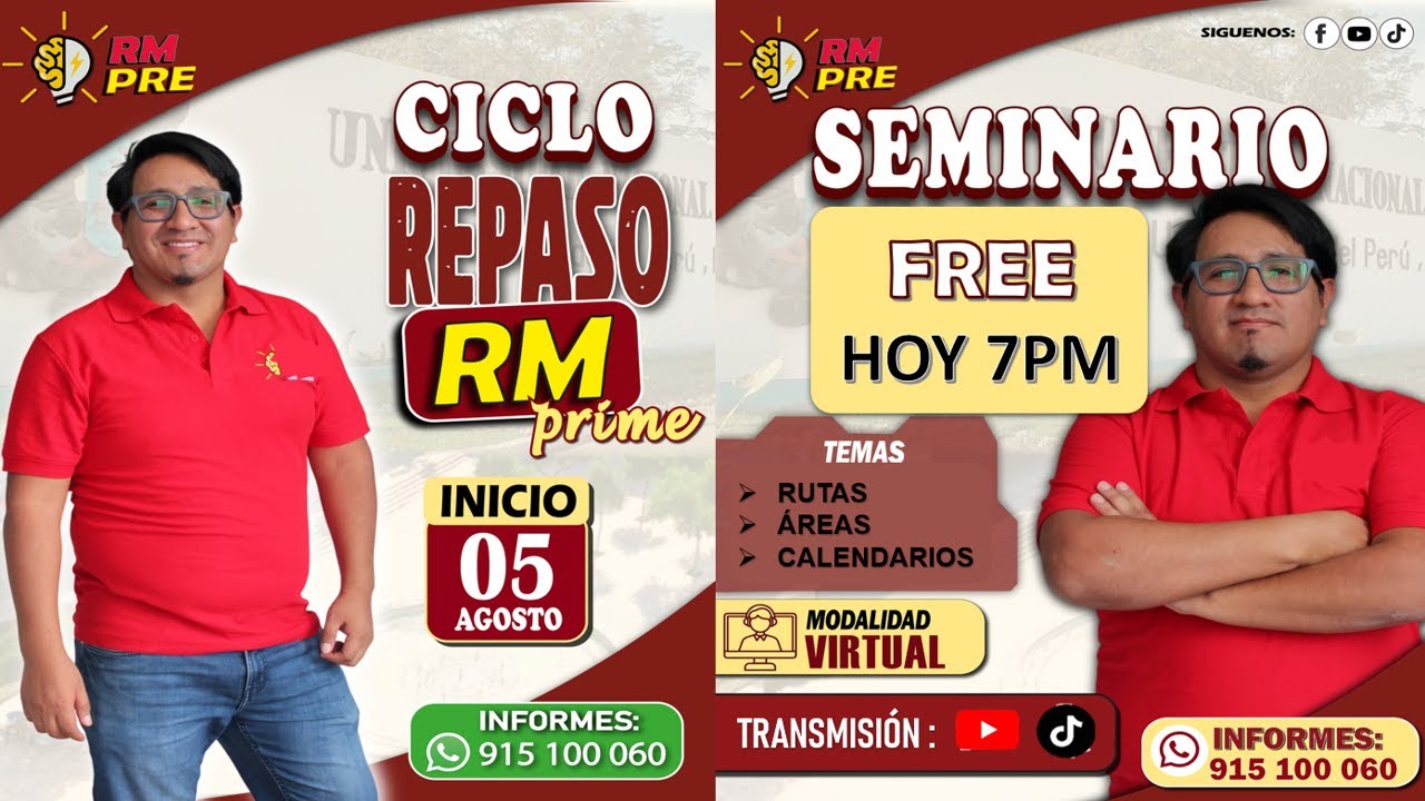 SORTEO DE PASES FREE - SEMINARIO EXTREMO