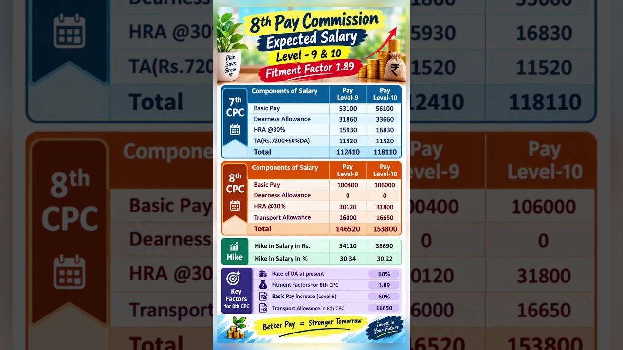 8th pay comission minimum basic pay in 2026