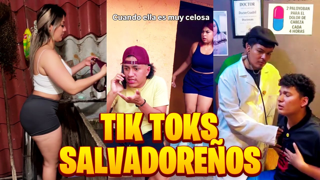 🚨VIRALES SALVADOREÑOS🤣 Y TIK TOKS GRACIOSOS DE EL SALVADOR