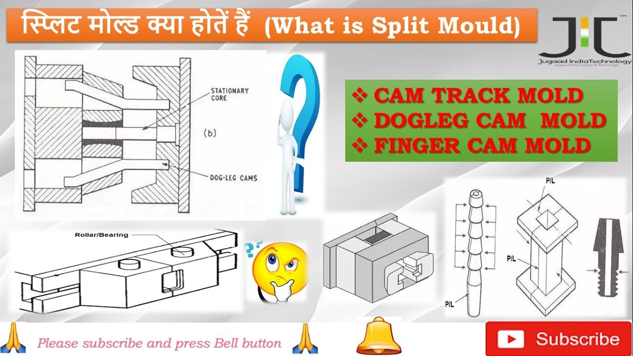 Split Mould and type of split mould (HINDI)