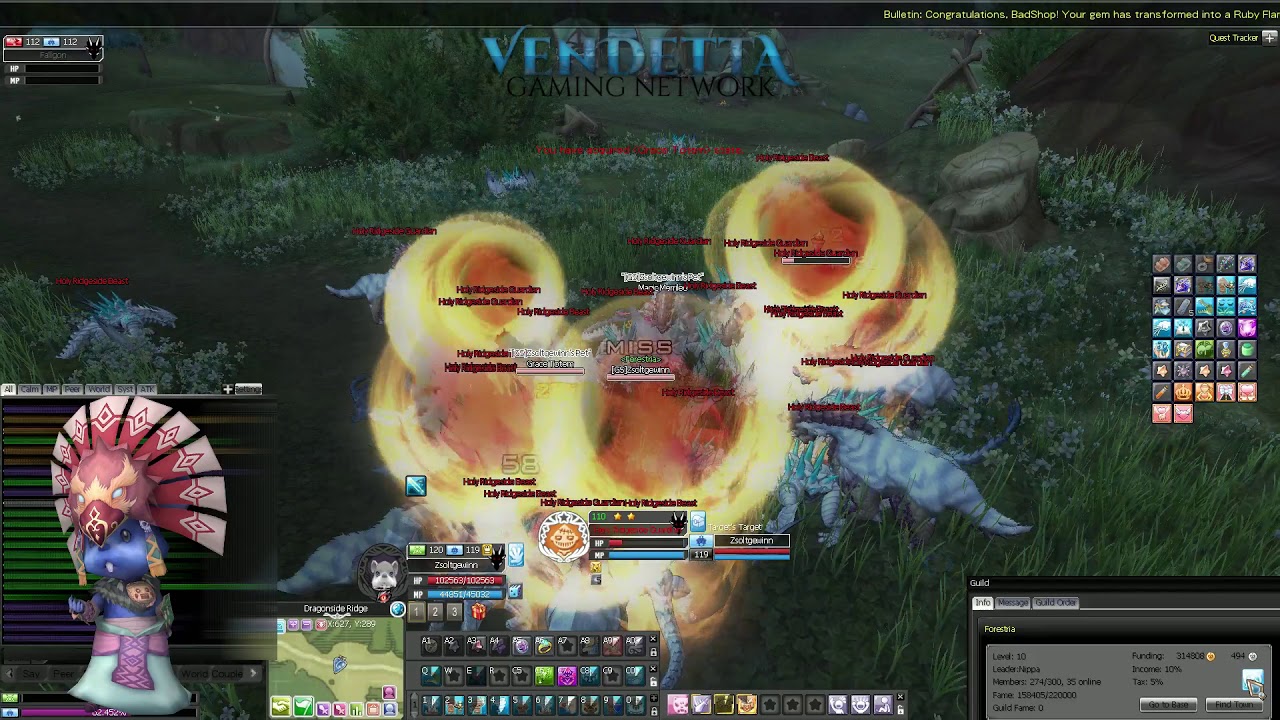 [Eden Eternal VGN] Dragonside Ridge Totem Master Run
