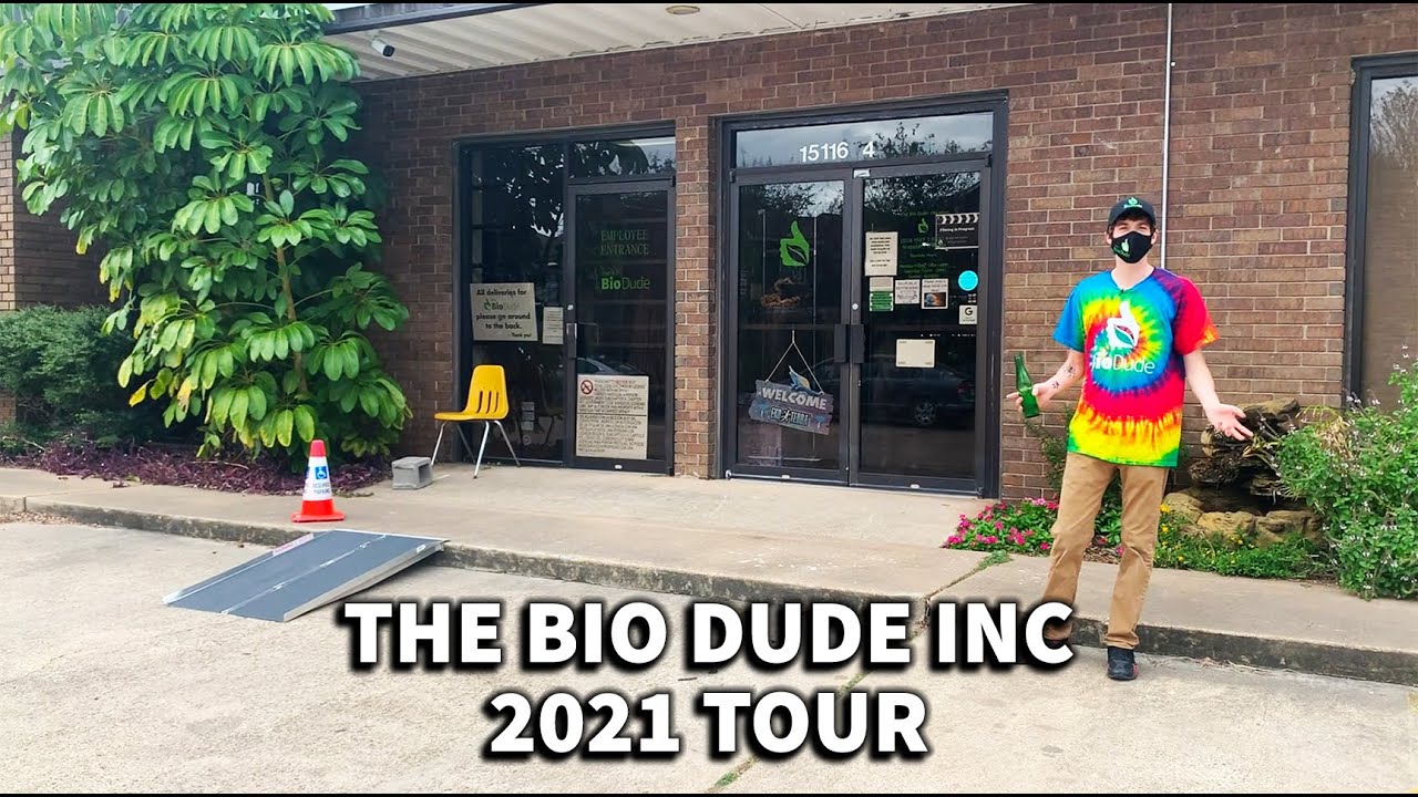 The Bio Dude Inc warehouse, showroom and everything else TOUR December 2020. Huge things for 2021.