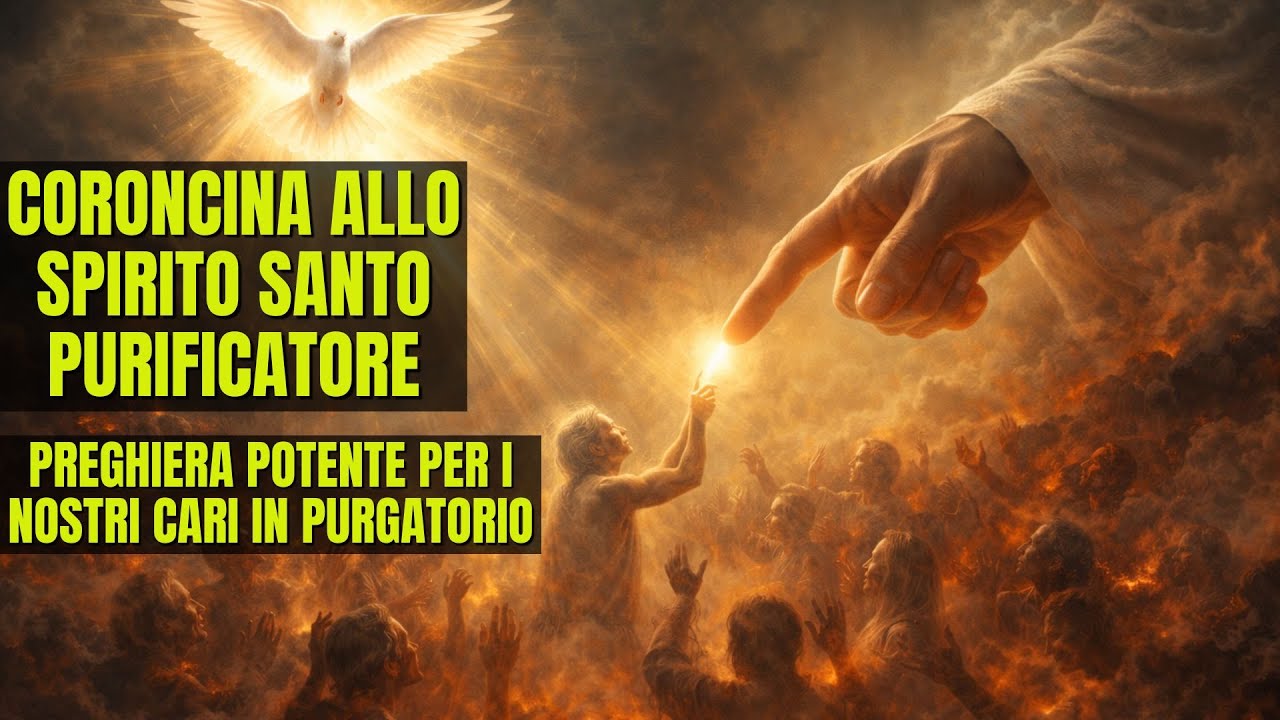 Coroncina allo Spirito Santo: Preghiera Potente per le Anime del Purgatorio.