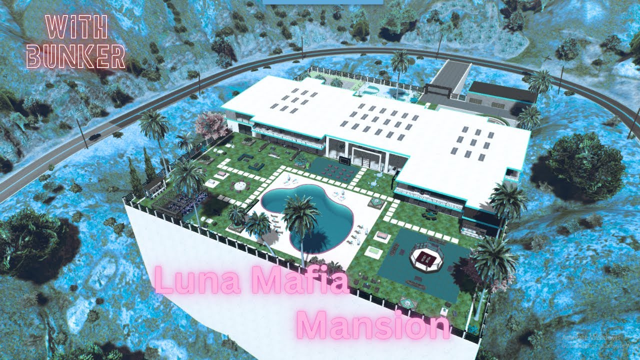 Luna Mafia Mansion / Fivem mlo / with bunker / Fivem Gang Mlo / GTA5