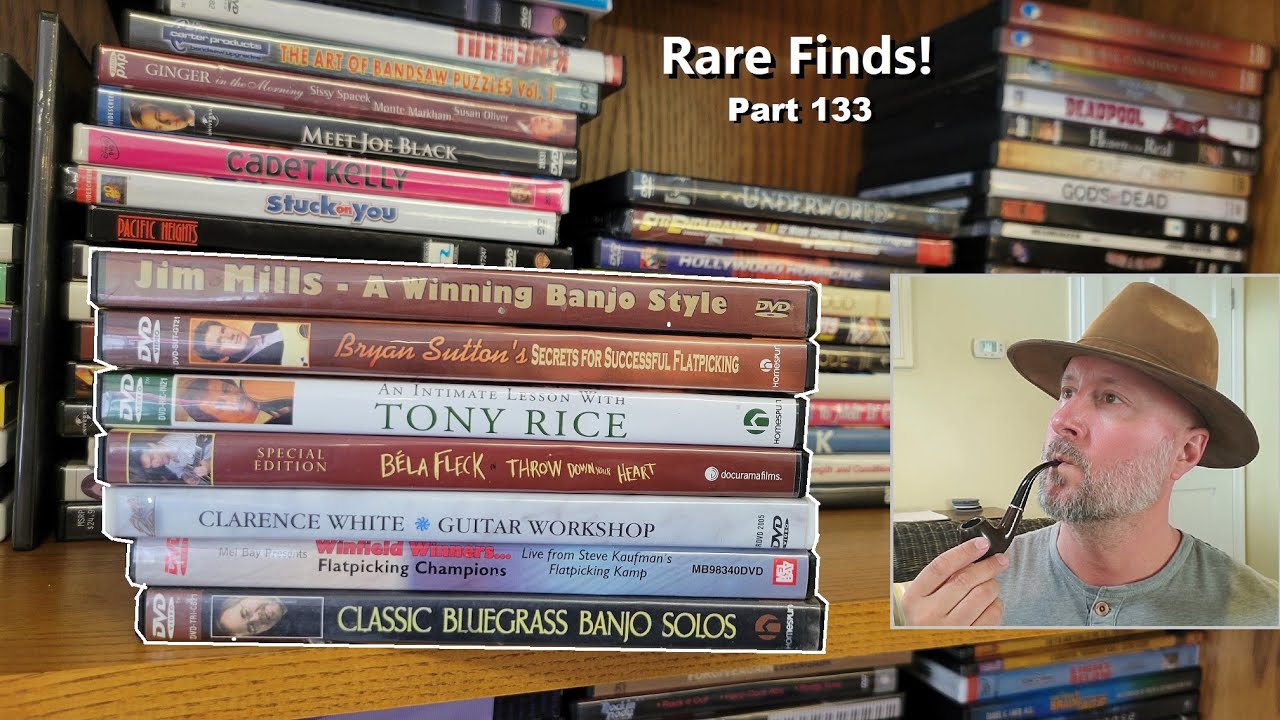 Обучающие видео по блюграссу — DVD Rare Finds 133