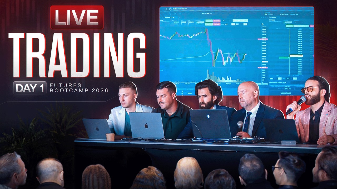 Live Futures Trading Session - Day 1 Bootcamp
