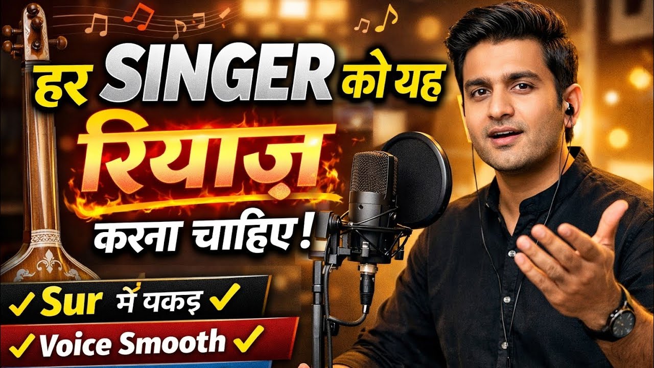 हर Singer को यह रियाज़ करना चाहिए | Daily Riyaz for Singers