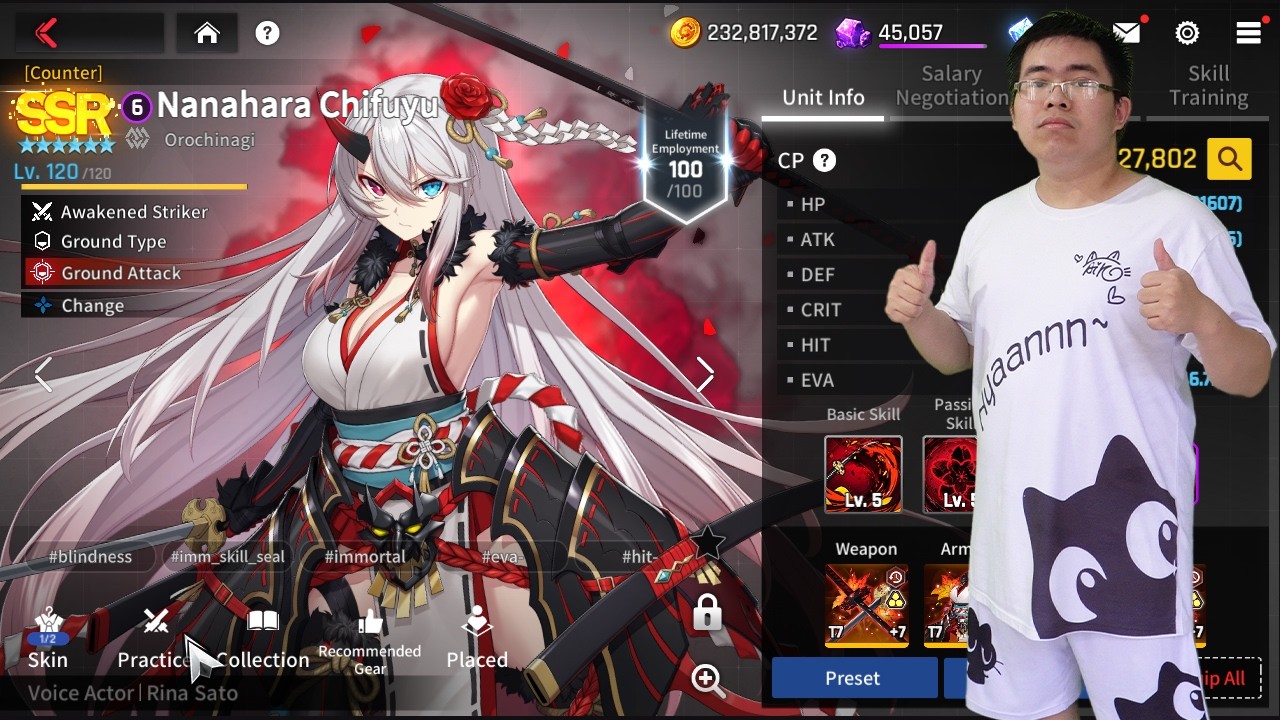 Counter: Side #221 SSR Nanahara Chifuyu Individual Outfit Set | Nguyen Viet Xuan