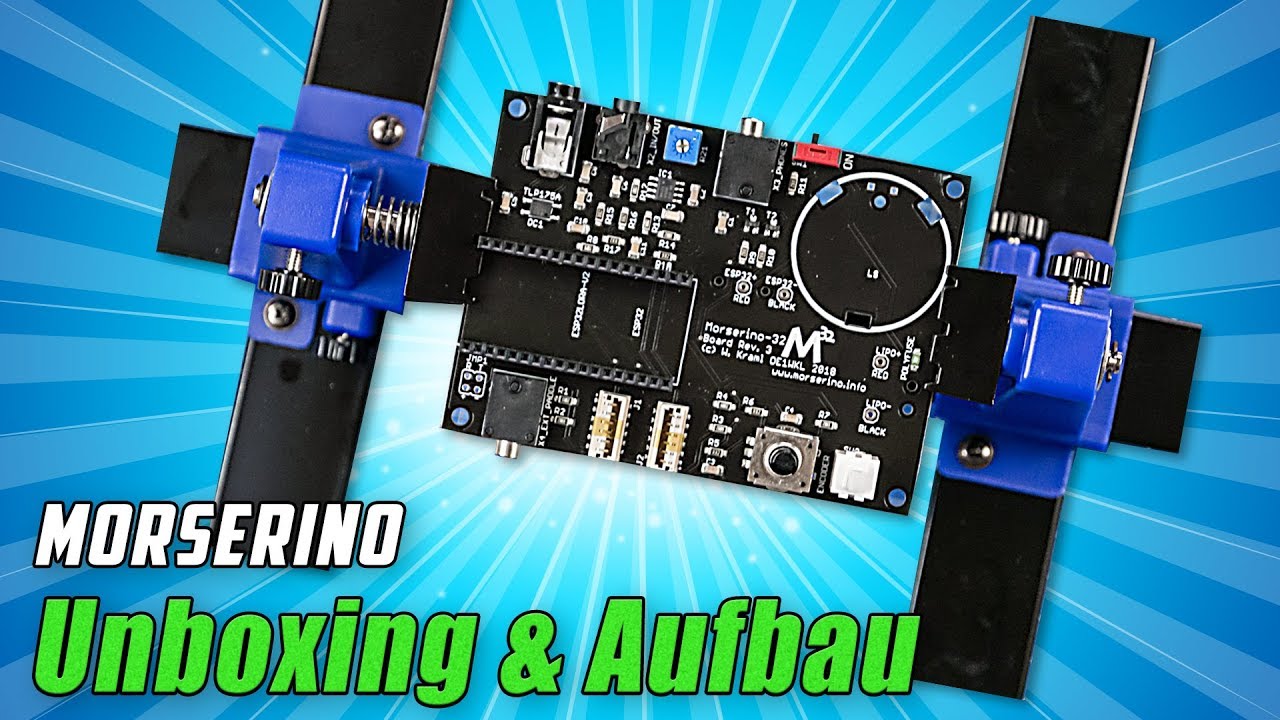 Morserino #01 📟 Lieferumfang & Aufbau
